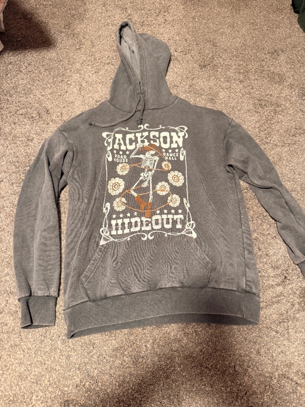 Womens Gray Jackson Hideout Sweatshirt